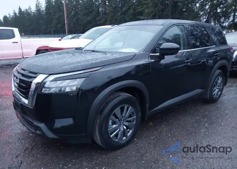 2025 Nissan Pathfinder S 4Wd z USA, uszkodzony, nr VIN 5N1DR3AC2SC312450